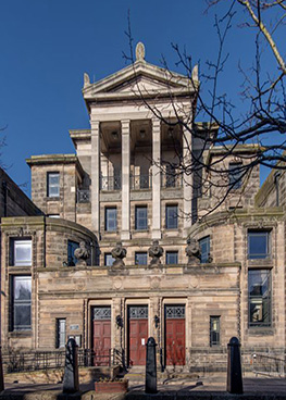 Entrance to the Younger Hall